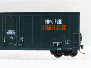 N Atlas 5850A USLX Tropicana Orange Juice Evans Double Plug Door Box Car #13065
