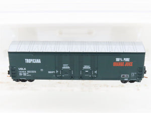 N Atlas 5850A USLX Tropicana Orange Juice Evans Double Plug Door Box Car #13065