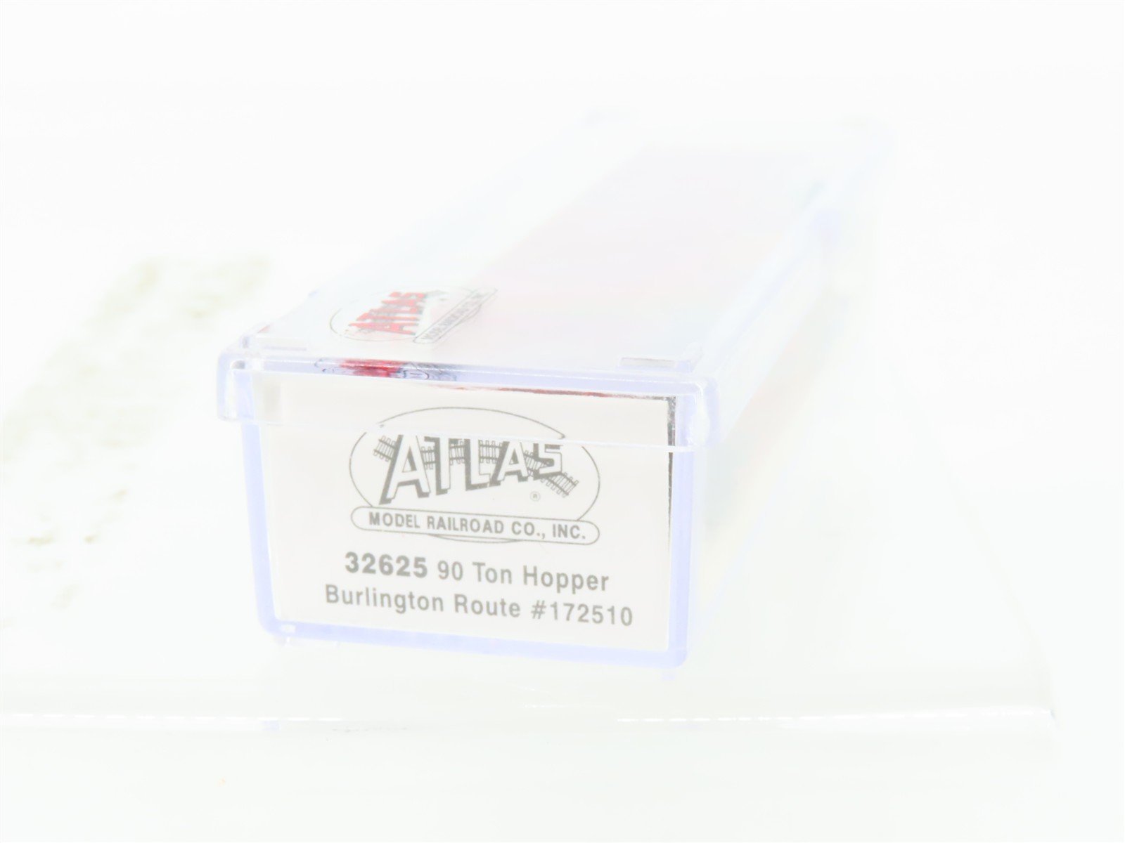 N Scale Atlas 32625 CB&Q Burlington Route 3-Bay Hopper #172510 w/ Load