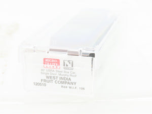 N Micro-Trains MTL 120510 WIF West India Fruit & Steamship 40' Box Car #106