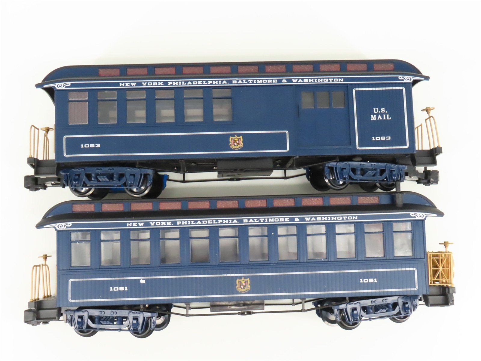 G Scale Bachmann 90016 Royal Blue Steam Locomotive Passenger Train Set