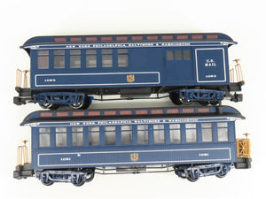 G Scale Bachmann 90016 Royal Blue Steam Locomotive Passenger Train Set