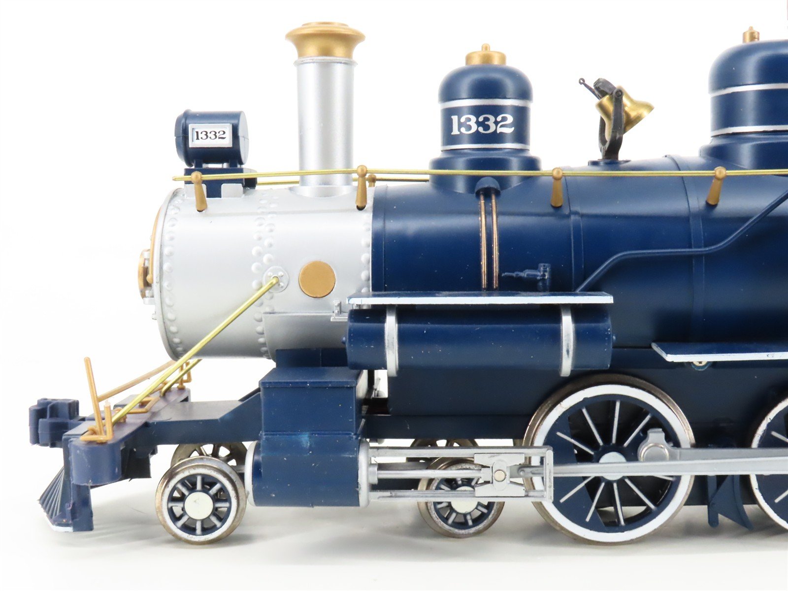 G Scale Bachmann 90016 Royal Blue Steam Locomotive Passenger Train Set