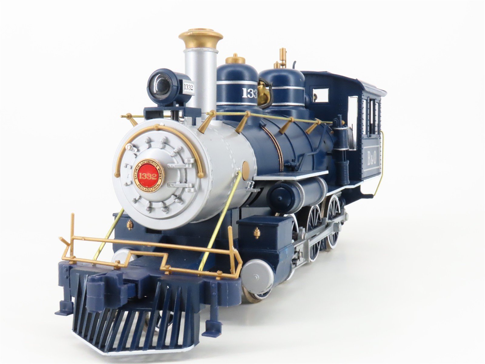 G Scale Bachmann 90016 Royal Blue Steam Locomotive Passenger Train Set
