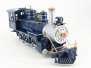 G Scale Bachmann 90016 Royal Blue Steam Locomotive Passenger Train Set