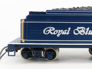 G Scale Bachmann 90016 Royal Blue Steam Locomotive Passenger Train Set