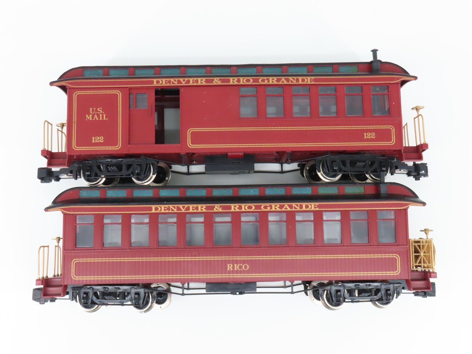G Scale Bachmann 90022 Gold Rush Steam Locomotive Passenger Train Set
