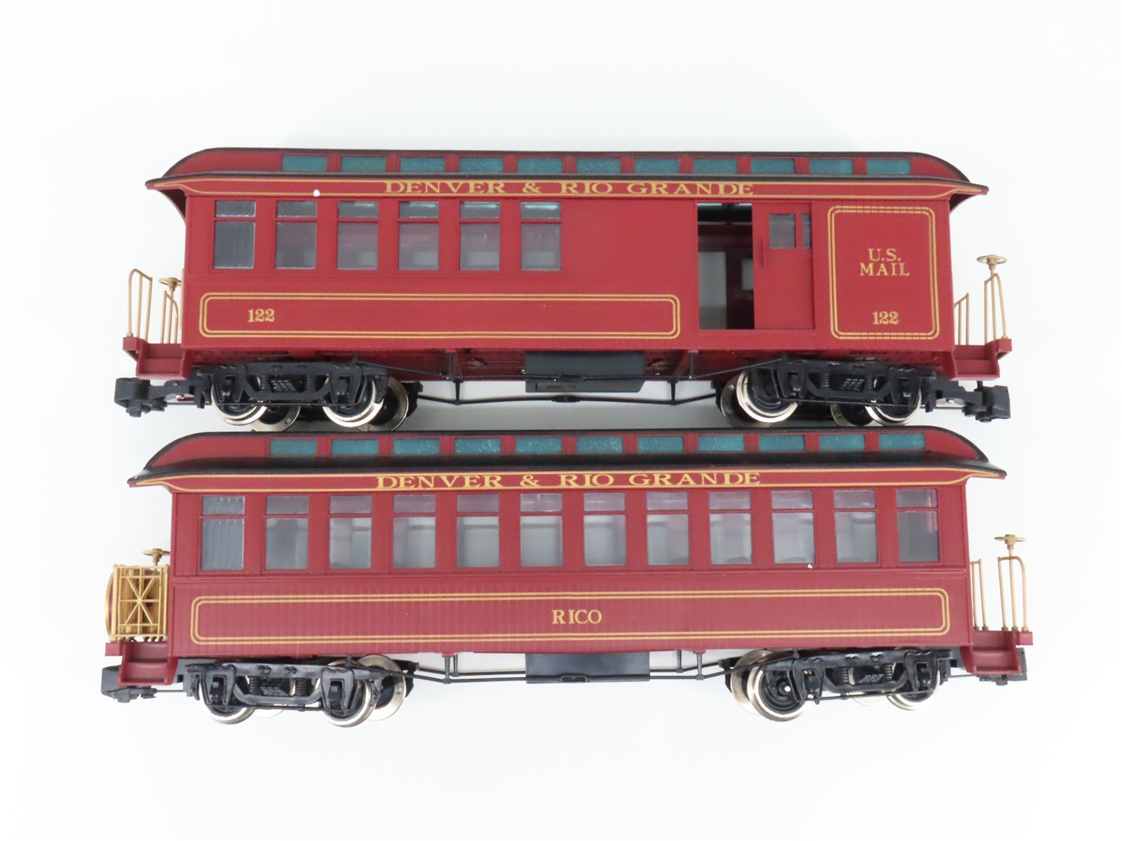 G Scale Bachmann 90022 Gold Rush Steam Locomotive Passenger Train Set