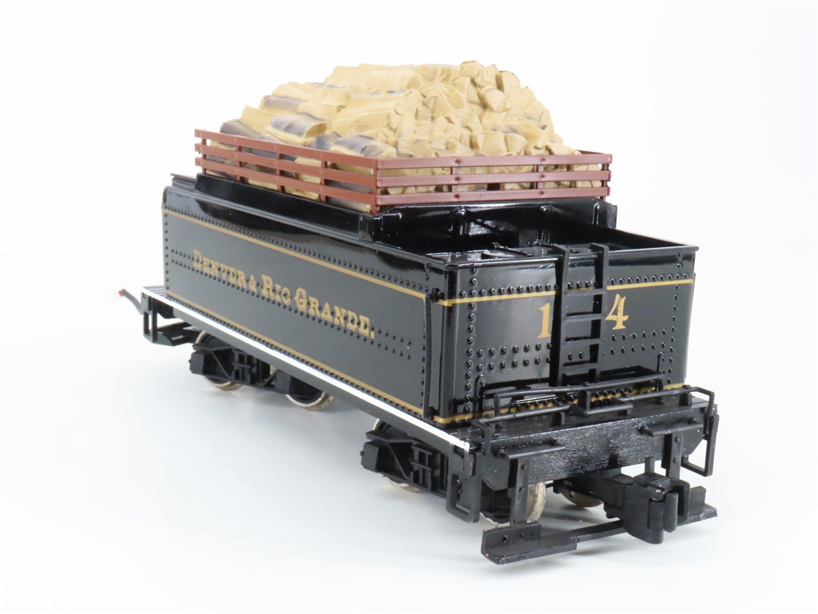 G Scale Bachmann 90022 Gold Rush Steam Locomotive Passenger Train Set