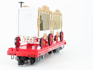 G Scale Bachmann 98372 EKLX Emmitt Kelly Circus Flatcar #162 w/2 Cage Wagons