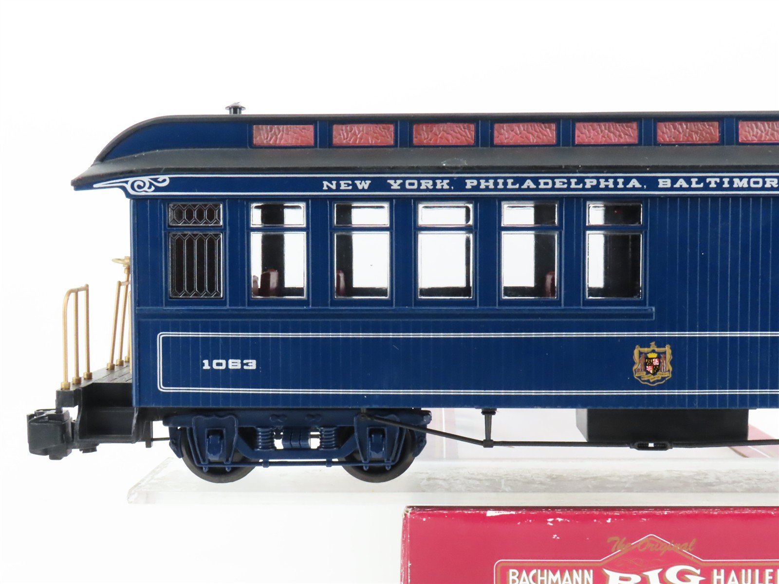 G Scale Bachmann 97143 NYPB&W Railway Combine Passenger Car #1063