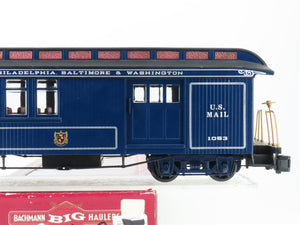 G Scale Bachmann 97143 NYPB&W Railway Combine Passenger Car #1063