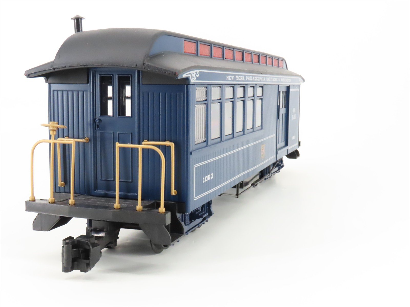 G Scale Bachmann 97143 NYPB&W Railway Combine Passenger Car #1063