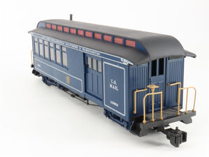 G Scale Bachmann 97143 NYPB&W Railway Combine Passenger Car #1063