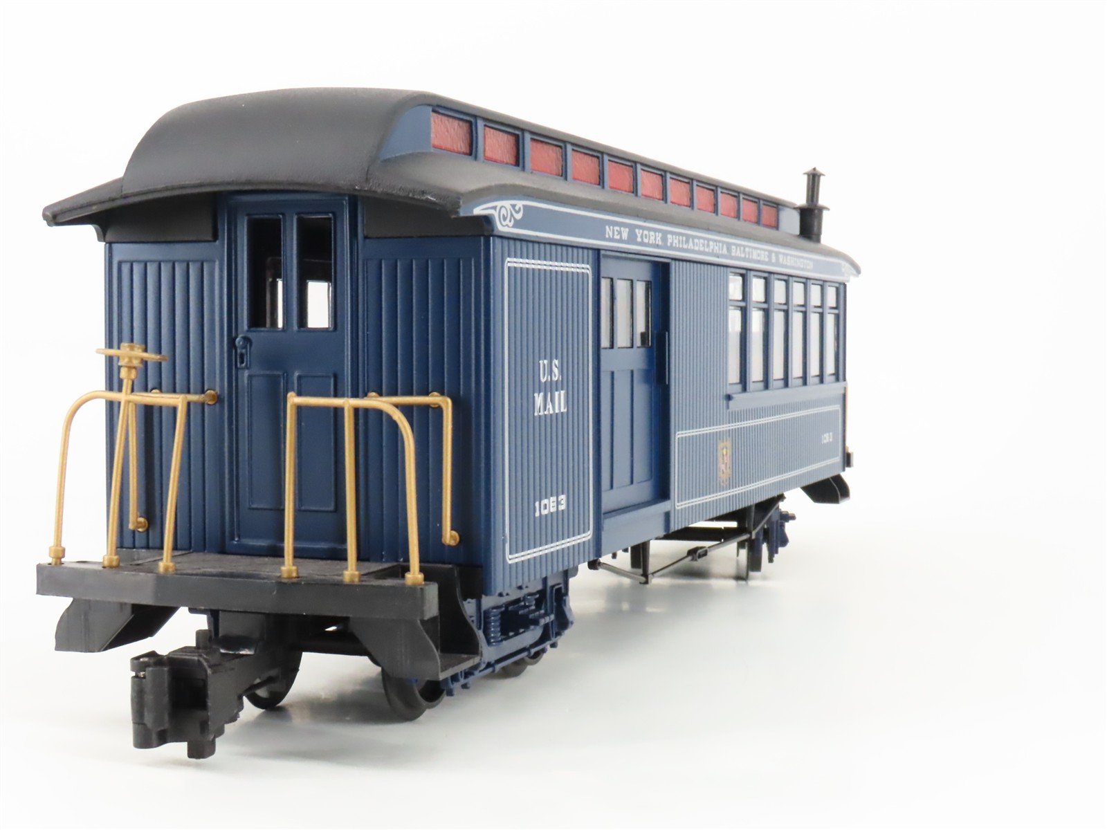 G Scale Bachmann 97143 NYPB&W Railway Combine Passenger Car #1063