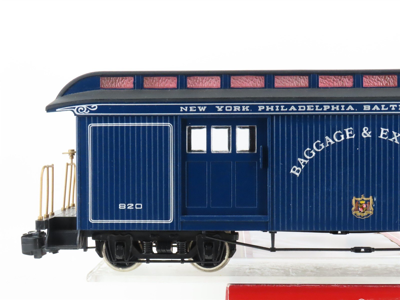 G Scale Bachmann 97443 NYPB&W Railway Combine Passenger Car #820