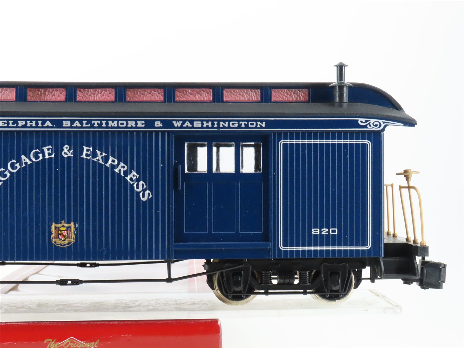 G Scale Bachmann 97443 NYPB&W Railway Combine Passenger Car #820