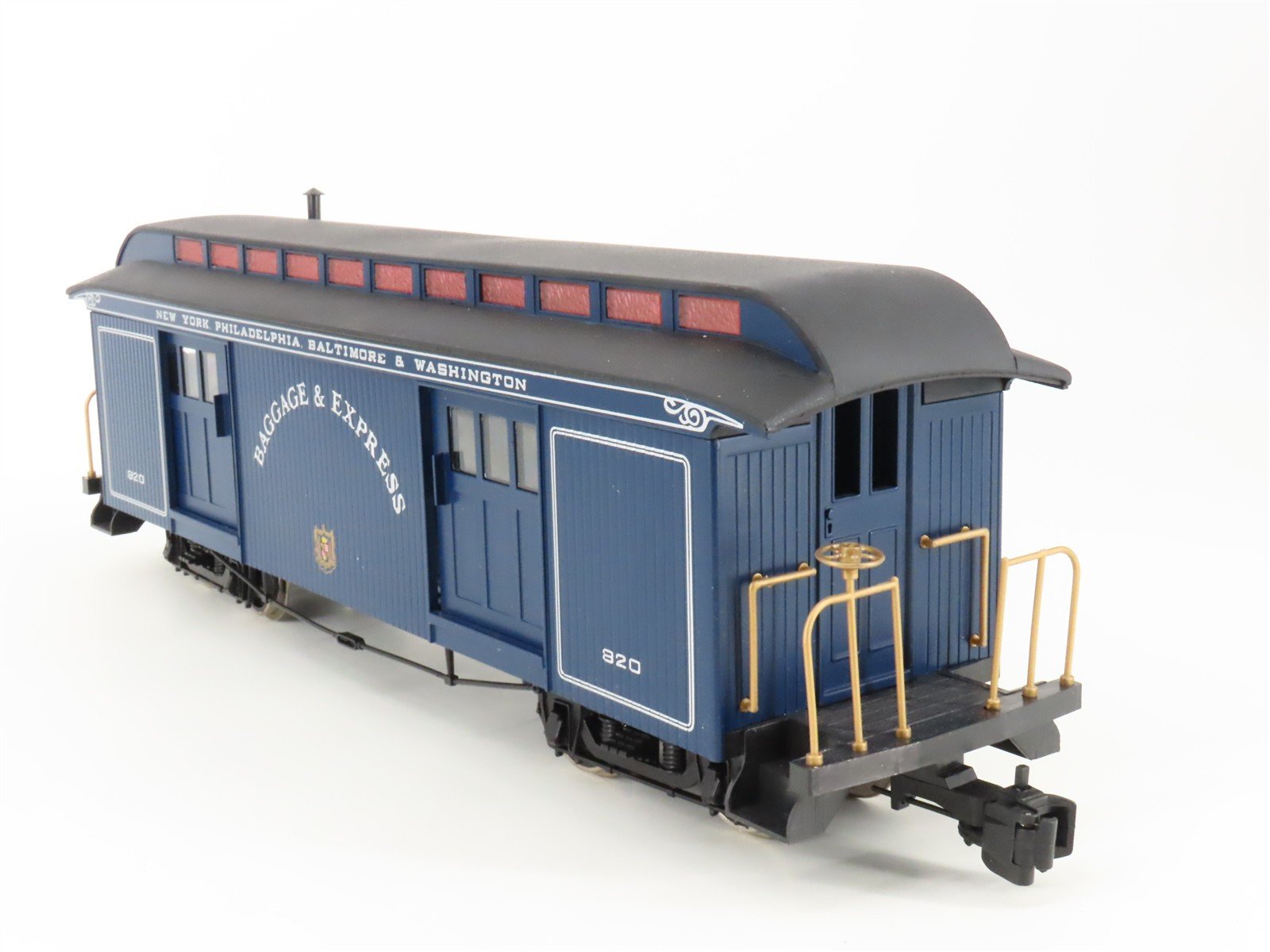 G Scale Bachmann 97443 NYPB&W Railway Combine Passenger Car #820