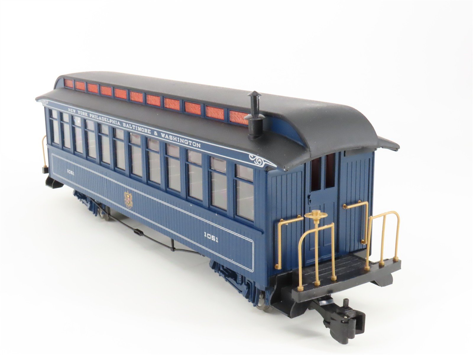 G Scale Bachmann 97243 NYPB&W Railway Combine Passenger Car #1051