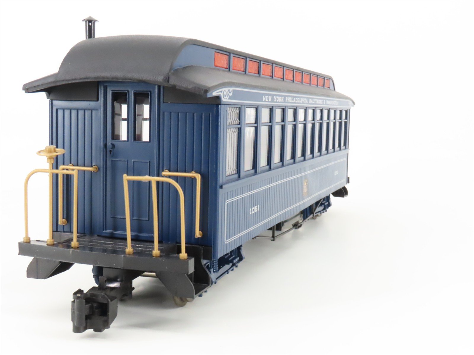 G Scale Bachmann 97243 NYPB&W Railway Combine Passenger Car #1051