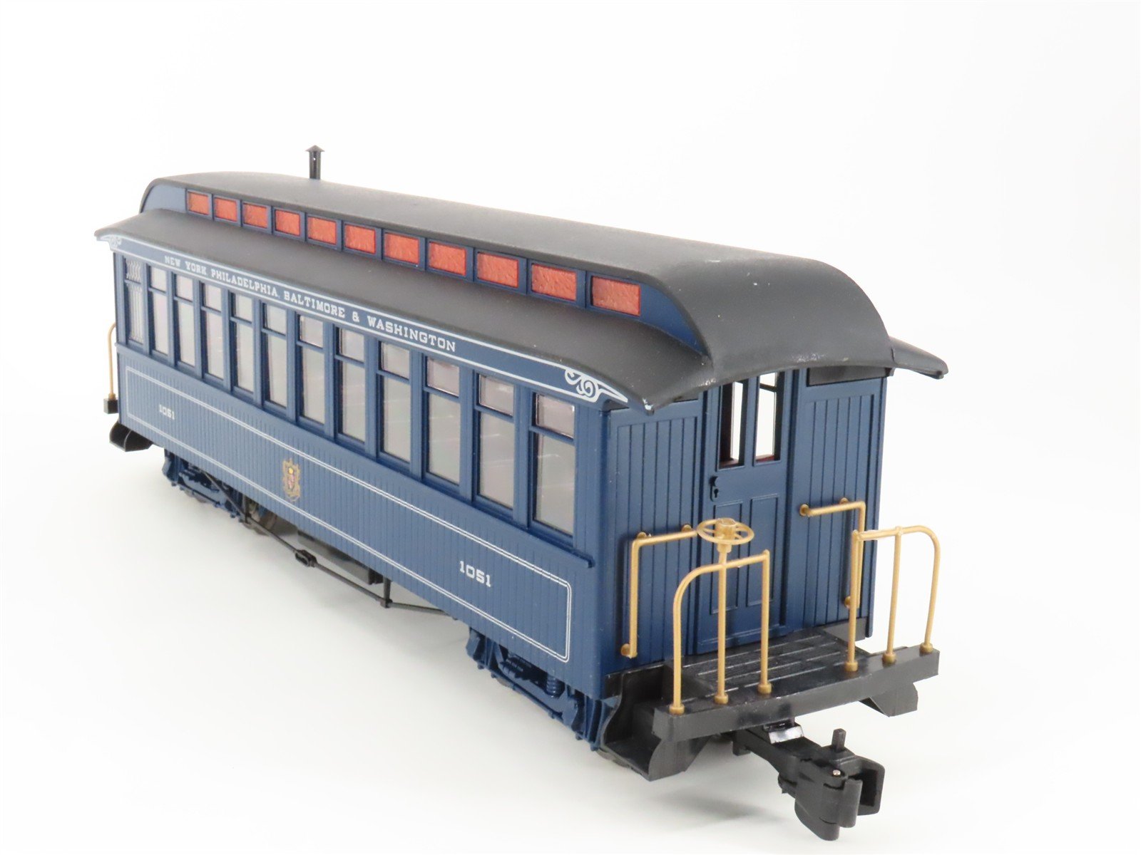 G Scale Bachmann 97243 NYPB&W Railway Combine Passenger Car #1051
