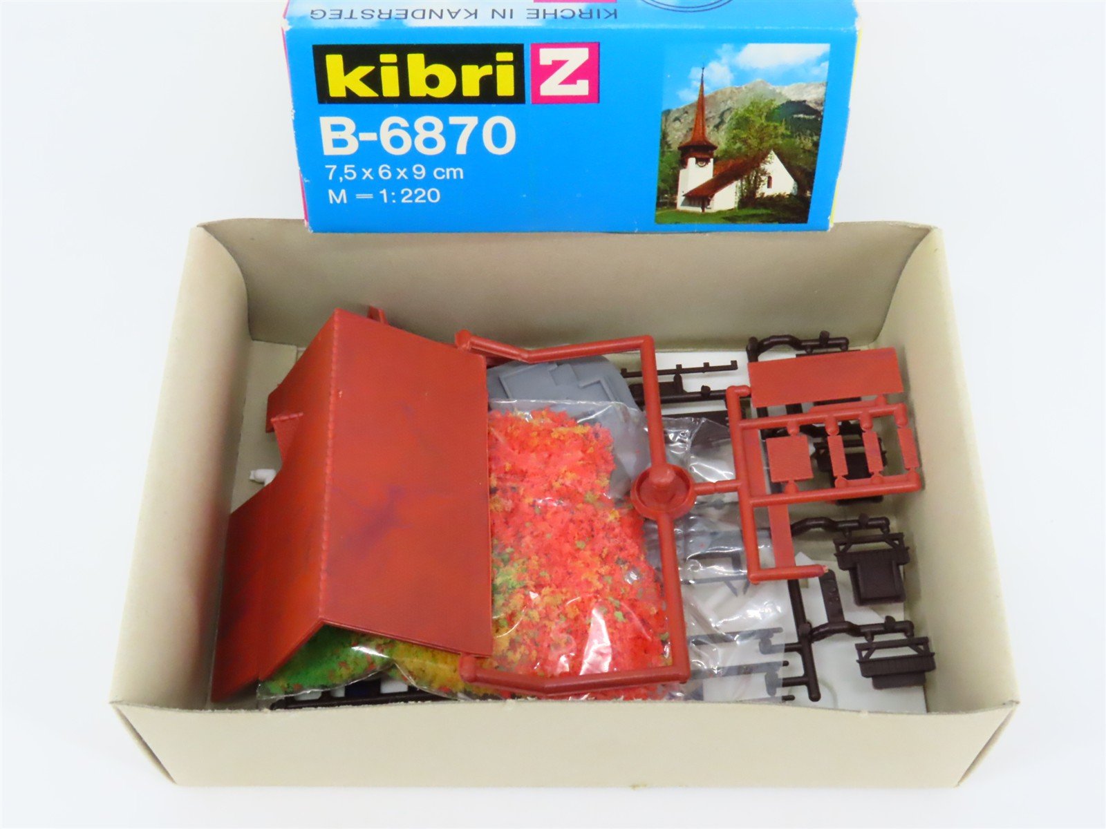 Z 1/220 Scale Kibri Kit B-6870 Kandersteg Church Building