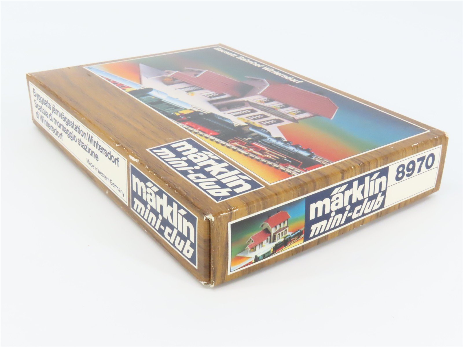 Z 1/220 Scale Marklin Mini-Club Kit 8970 Wintersdorf Station Building