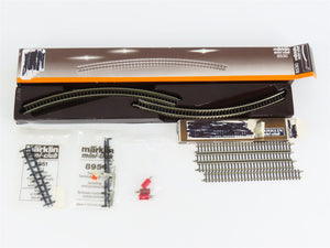 LOT of 12 Z Scale Marklin Mini-Club Straight & Curved Track Sections