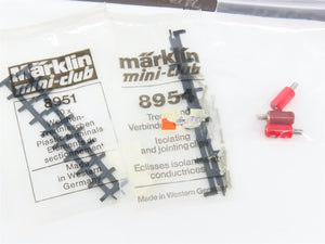 LOT of 12 Z Scale Marklin Mini-Club Straight & Curved Track Sections