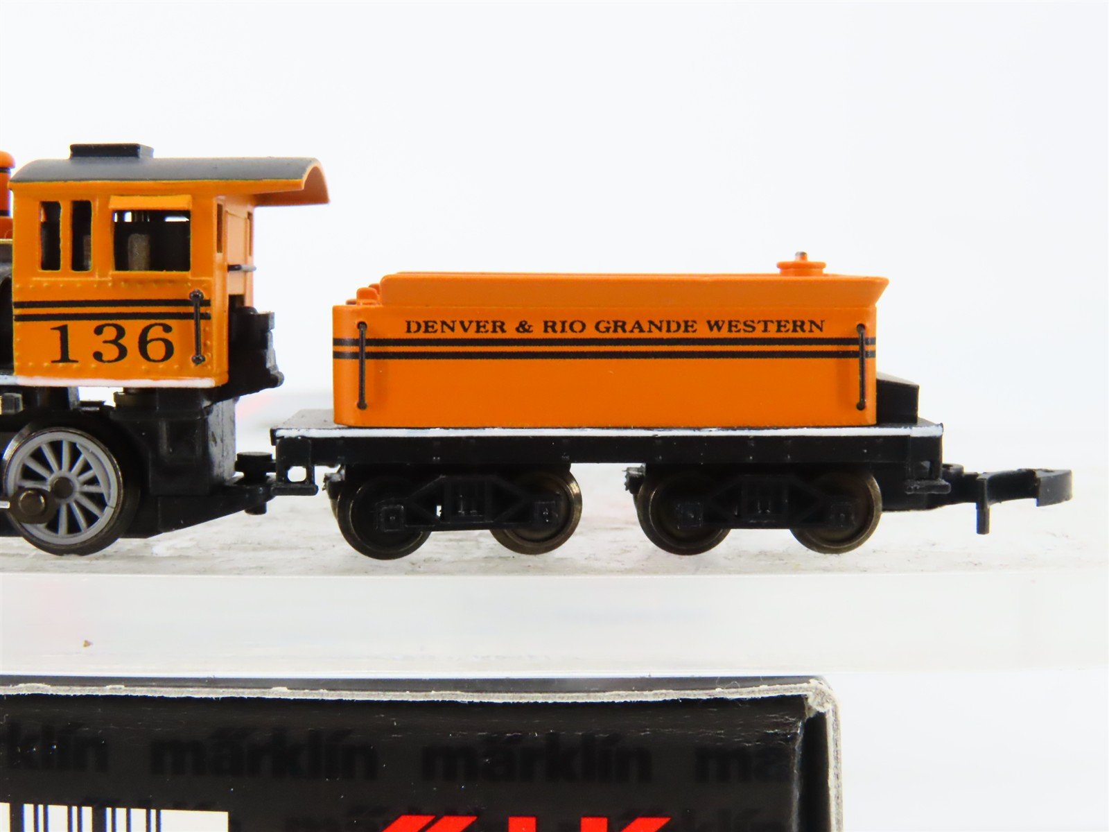 Z Scale Marklin 88035 D&RGW Rio Grande 2-6-0 Mogul Steam Locomotive #136