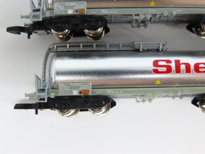 Z Scale Marklin Mini-Club 82201 SBB-CFF Swiss Shell Tank Cars 3-Car Set