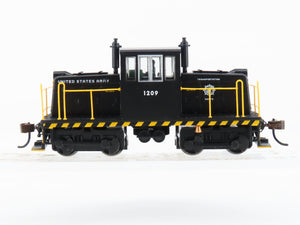 HO Scale Bachmann 85206 US Army GE 45-Ton Diesel Switcher #1209 w/ DCC