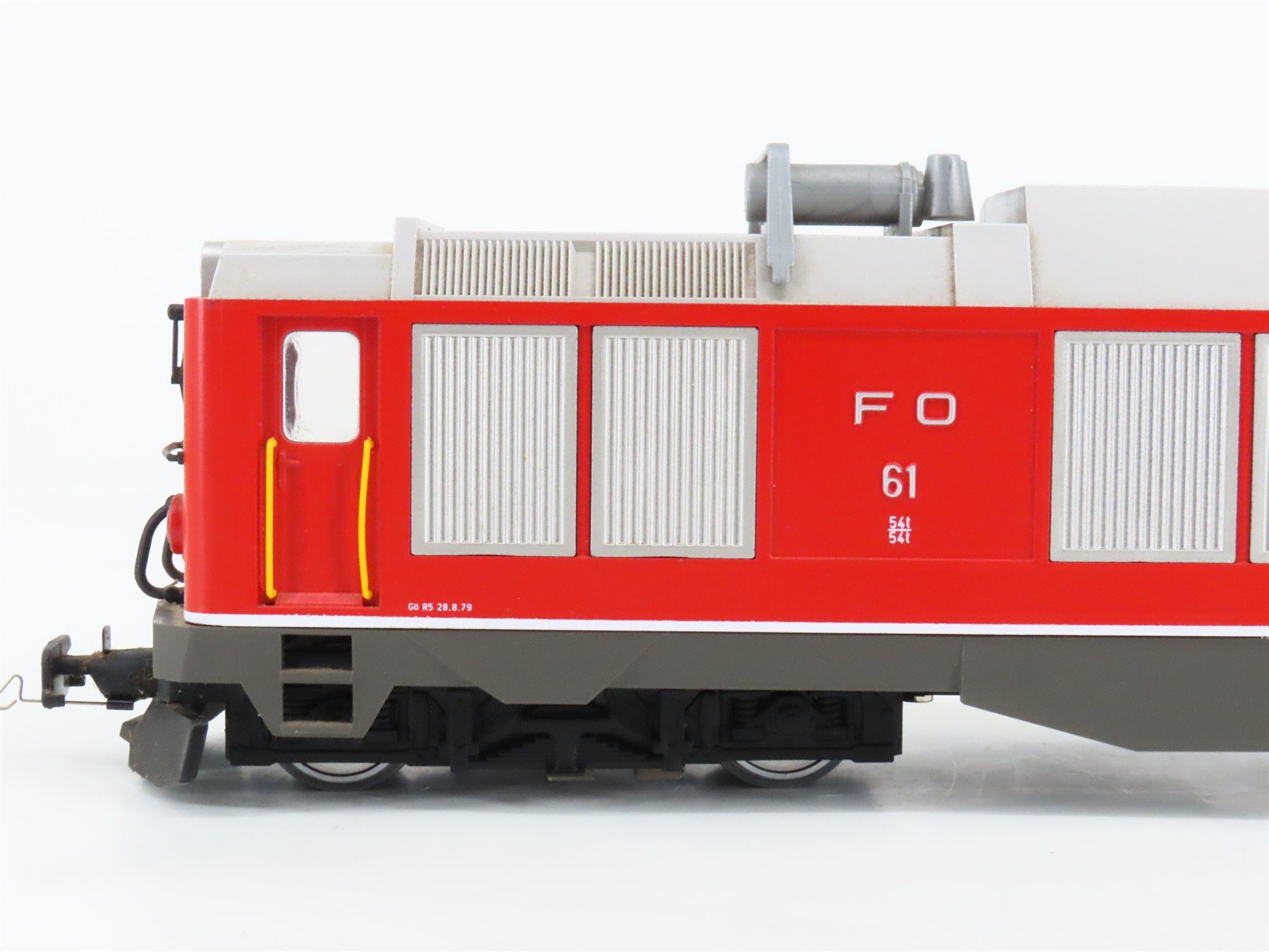 Om Narrow Gauge DC 2-Rail Utz FO Furka-Oberalp HGm 4/4 Diesel #61
