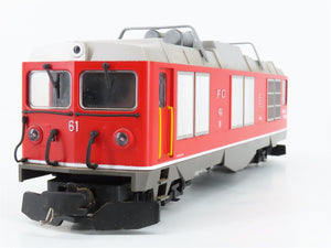Om Narrow Gauge DC 2-Rail Utz FO Furka-Oberalp HGm 4/4 Diesel #61