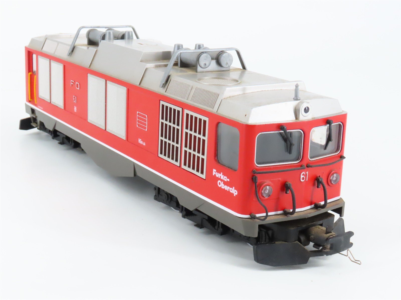 Om Narrow Gauge DC 2-Rail Utz FO Furka-Oberalp HGm 4/4 Diesel #61