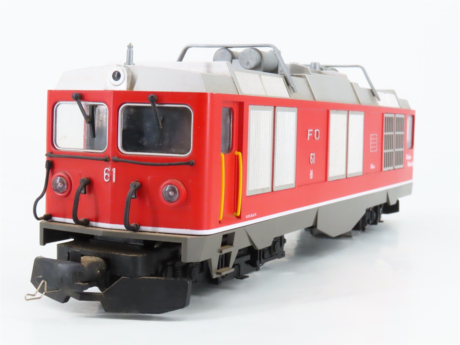 Om Narrow Gauge DC 2-Rail Utz FO Furka-Oberalp HGm 4/4 Diesel #61