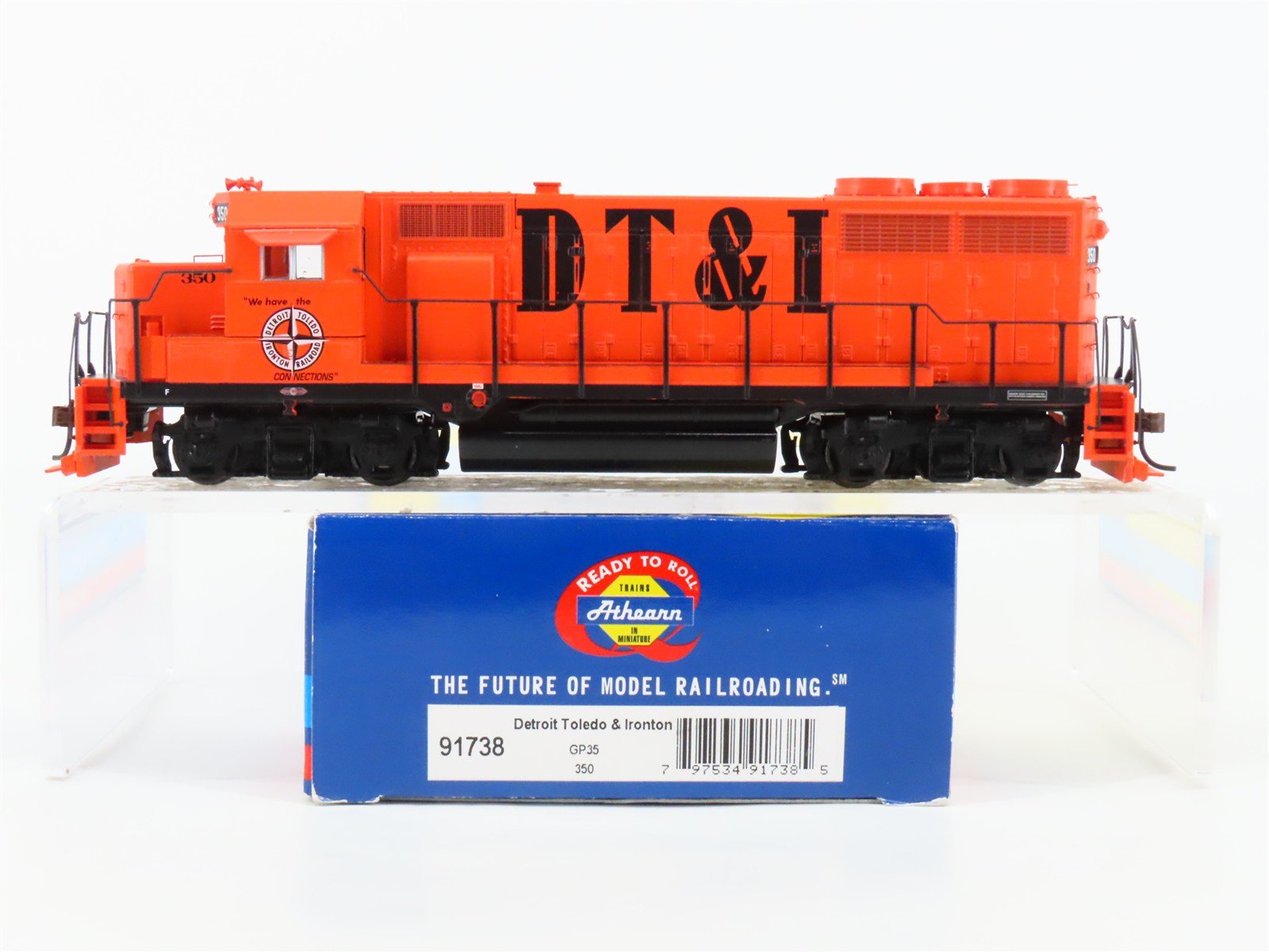 HO Athearn 91738 DT&I Detroit Toledo & Ironton GP35 Diesel #350 - DCC Ready