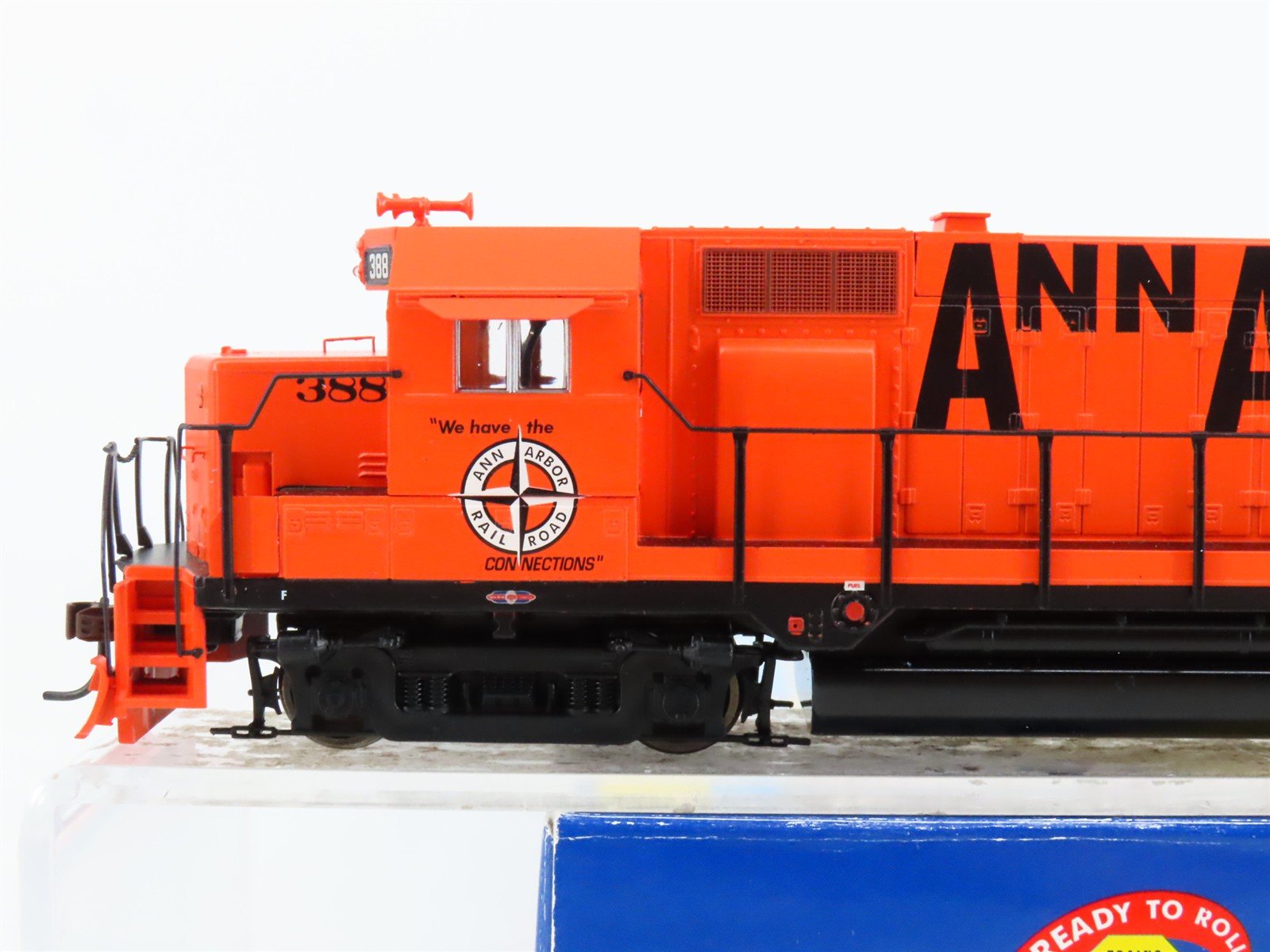 HO Scale Athearn 91749 AA Ann Arbor EMD GP35 Diesel Locomotive #388 - DCC Ready