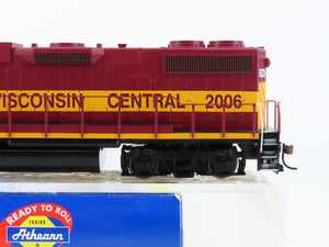 HO Scale Athearn 79993 WC Wisconsin Central EMD GP38-2 Diesel Locomotive #2006