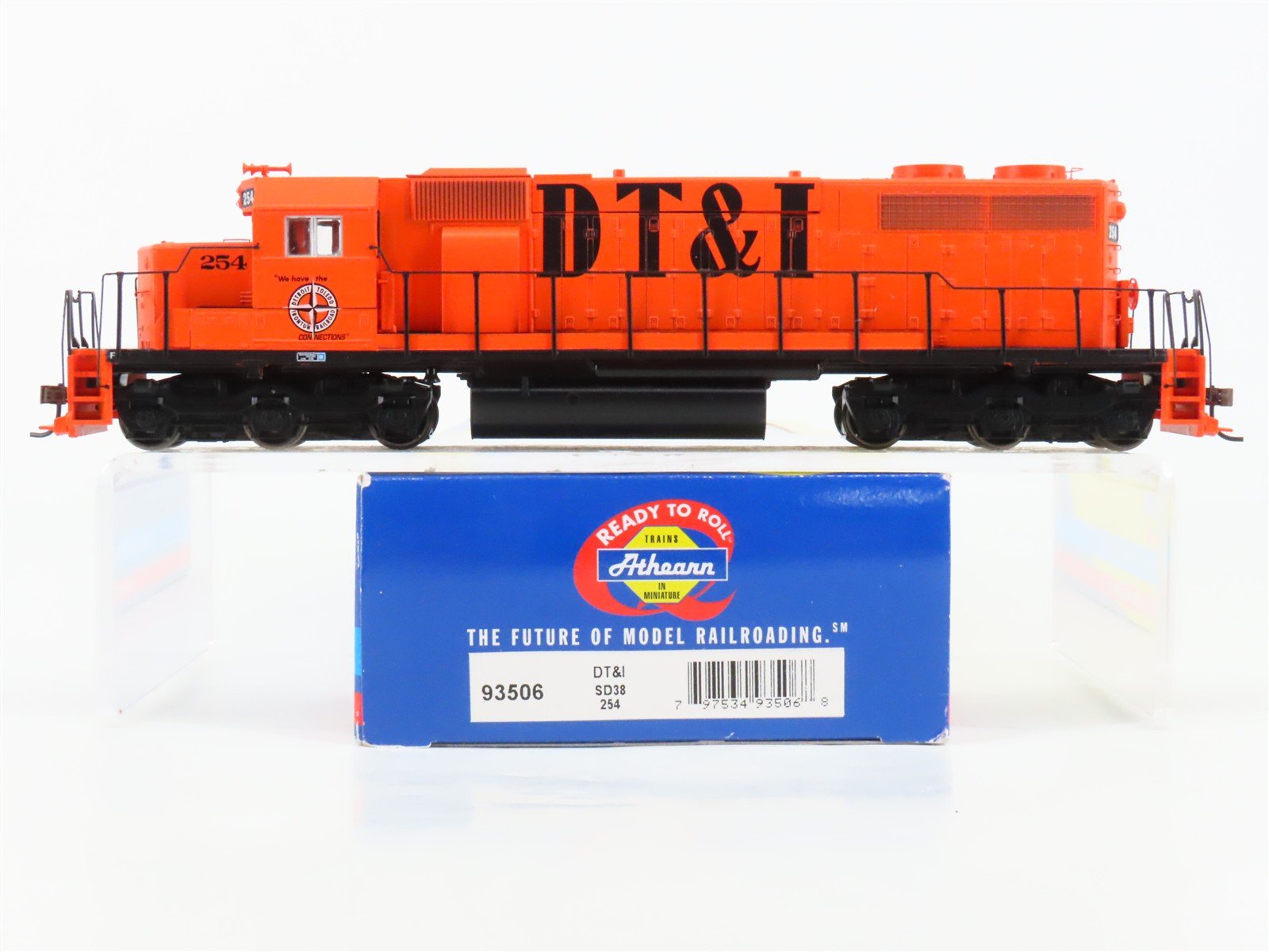 HO Athearn 93506 DT&I Detroit Toledo & Ironton EMD SD38 Diesel #254 - DCC Ready
