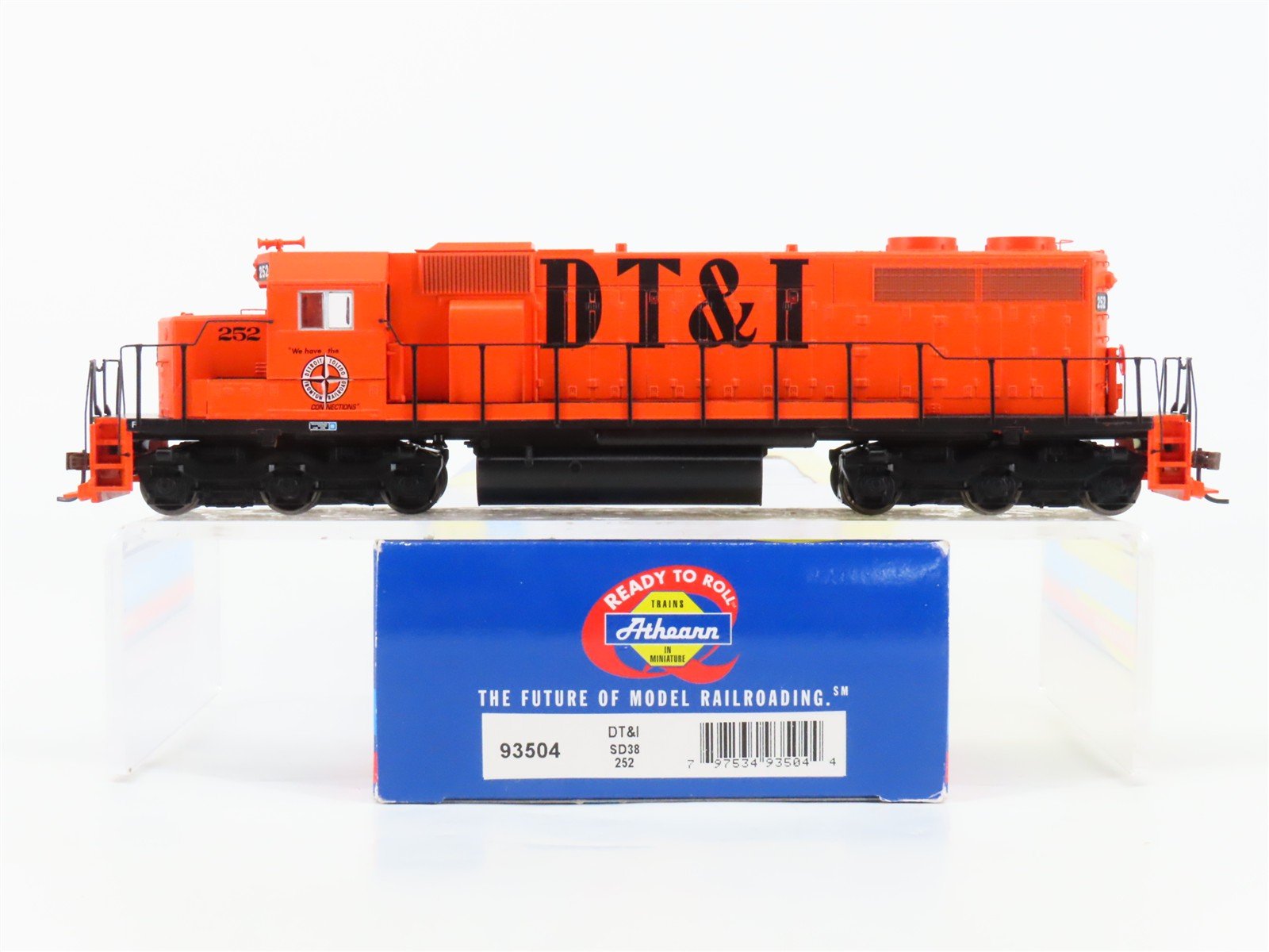 HO Athearn 93504 DT&I Detroit Toledo & Ironton EMD SD38 Diesel #252 - DCC Ready