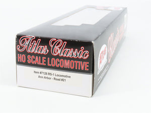 HO Scale Atlas Classic 7128 AA Ann Arbor ALCO RS-1 Diesel Locomotive #21