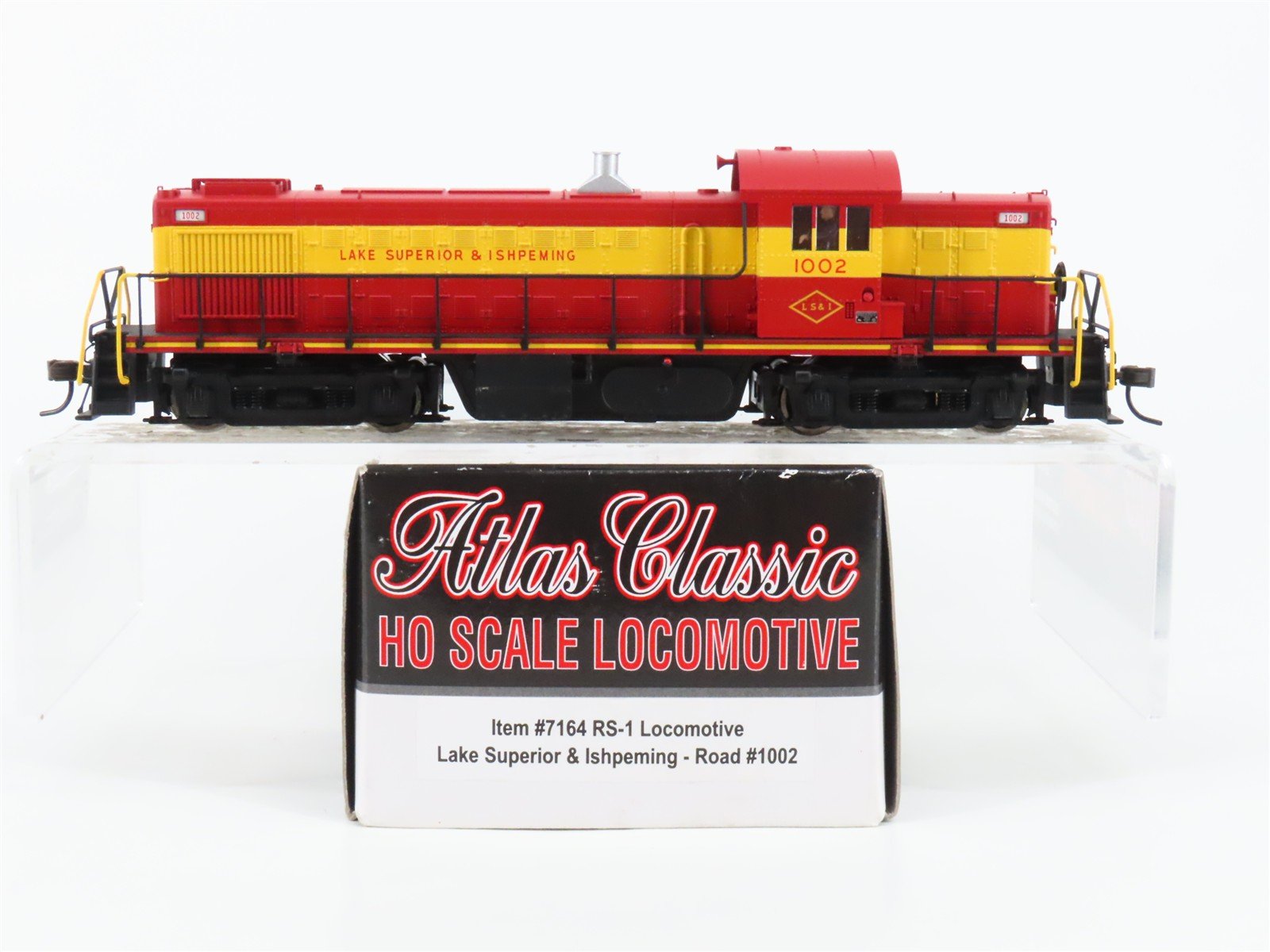 HO Scale Atlas Classic 7164 LS&I Lake Superior & Ishpeming RS-1 Diesel #1002