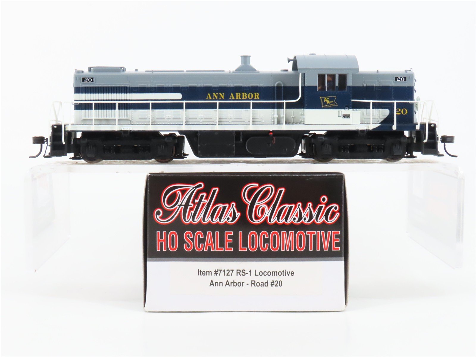 HO Scale Atlas Classic 7127 AA Ann Arbor ALCO RS-1 Diesel Locomotive #20