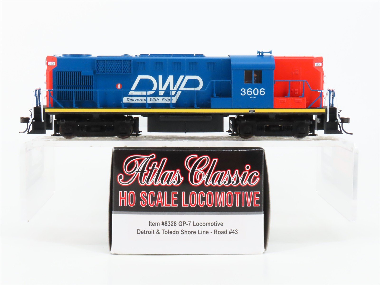 HO Atlas Classic 8328 DTS Detroit & Toledo Shore Line GP7 Diesel #43 - DCC Ready
