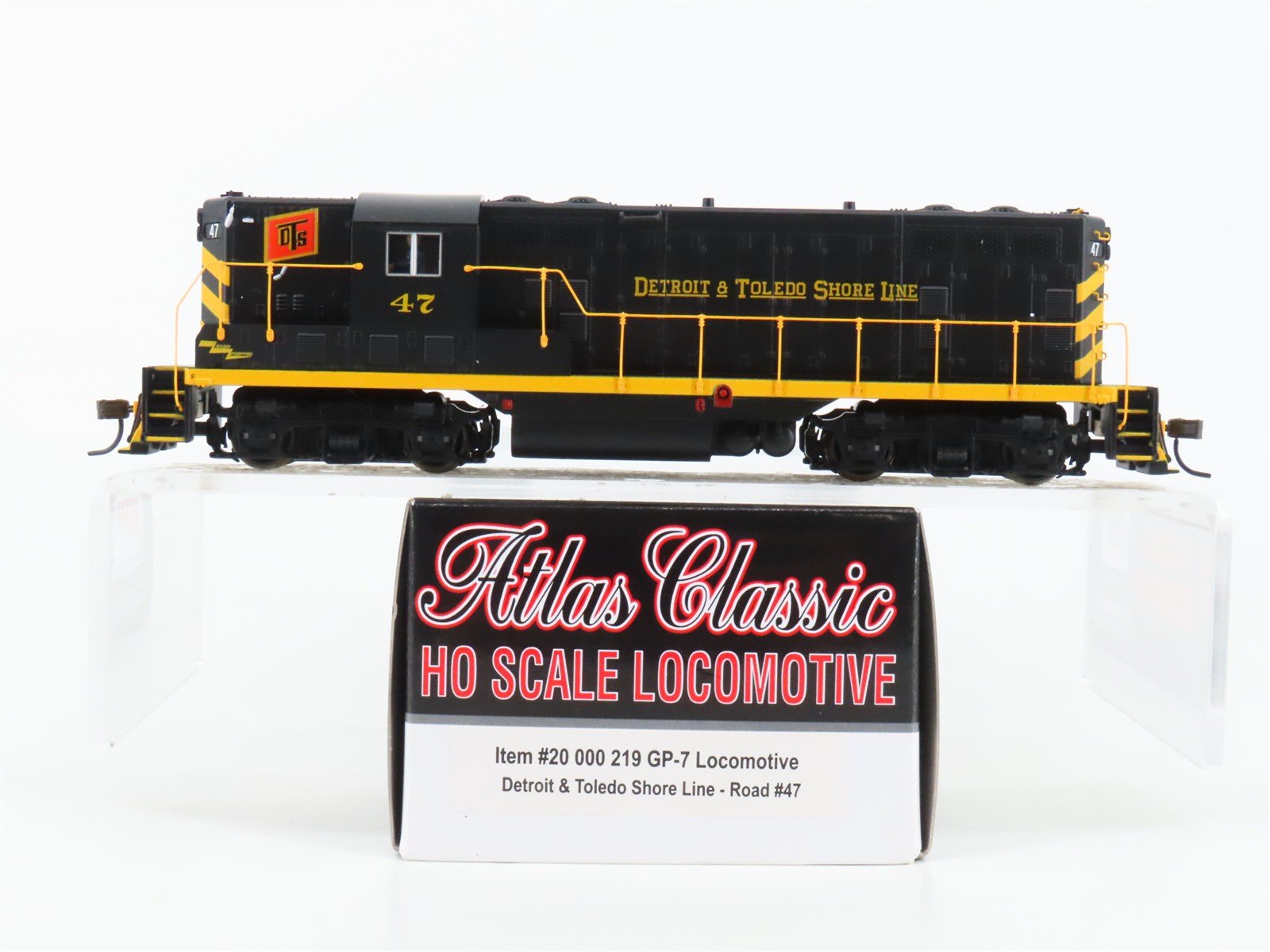 HO Scale Atlas Classic 20000219 DTS EMD GP7 Diesel Locomotive #47 - DCC Ready