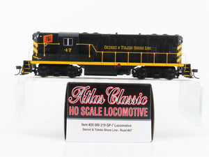 HO Scale Atlas Classic 20000219 DTS EMD GP7 Diesel Locomotive #47 - DCC Ready