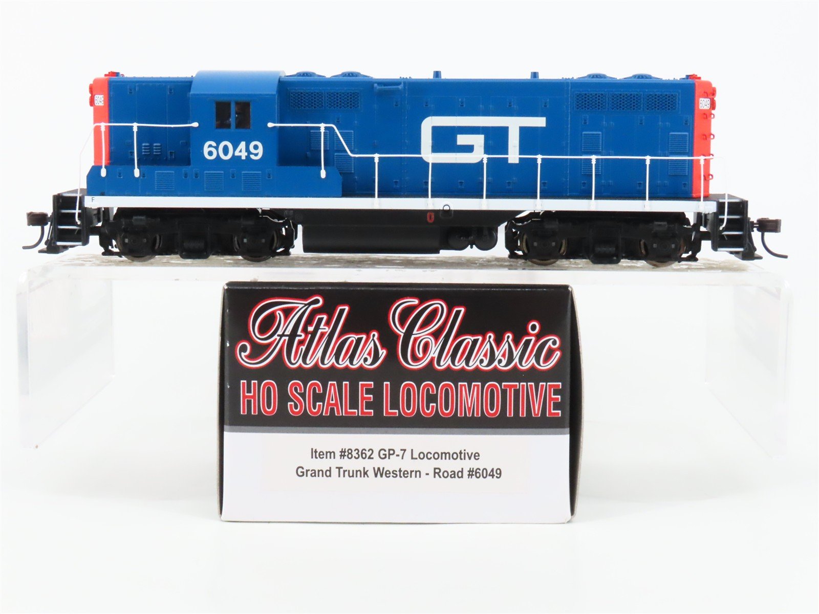 HO Scale Atlas Classic 8362 GTW Grand Trunk Western GP7 Diesel #6049 - DCC Ready