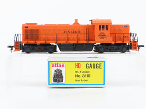 HO Scale Atlas/KATO 8118 AA Ann Arbor ALCO RS-1 Diesel Locomotive #21