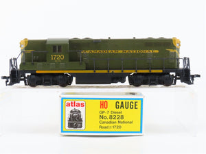 HO Scale Atlas/KATO 8228 CN Canadian National EMD GP7 Diesel Locomotive #1720